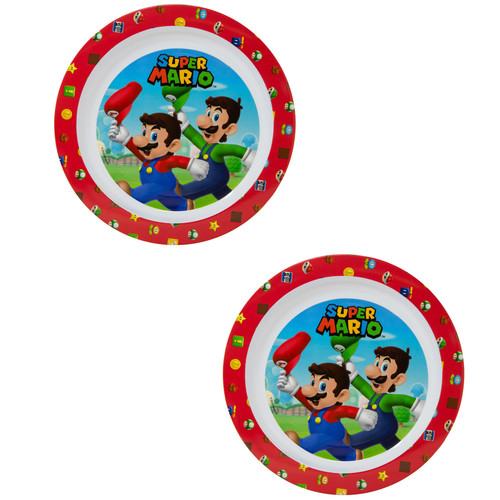 Kinderteller set super mario - set,