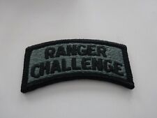 (A56-15)  US Ranger CHALLENGE  Patch Tab mit Klett ACU