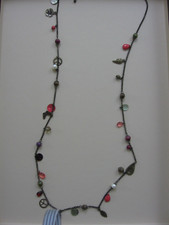 Six Halskette lang Anhänger