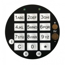 Tastatur für Elektronikschloß GST DFS SB / SCA (Kabel 7-adrig)
