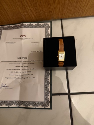 Jaeger lecoultre reverso gold - jaeger-lecoultre,