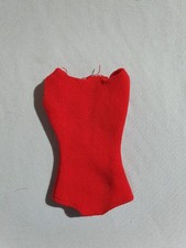 Barbie Badeanzug Rot 60er 70er Vintage Kleidung Twist 'n Turn Fashion Mode TNT