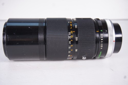 Canon lens 200 mm 4 - lens, fd