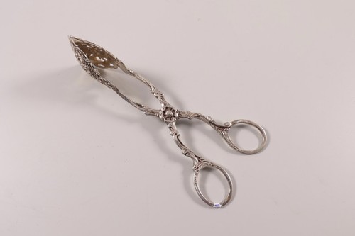 Gebäckzange silber rose putto - silber,