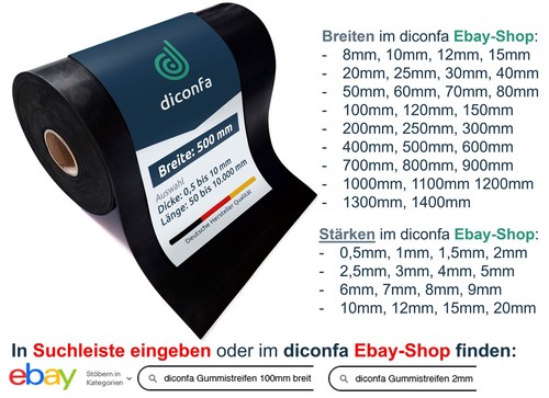 Gummimatte gummiplatte 500mm - gummimatte,