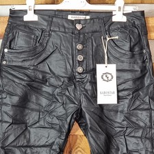 KAROSTAR LEDER OPTIK BAGGY GR.38-48 KUNSTLEDER IMITAT AKTUELL 6 VERSCH.FARBEN