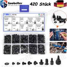 420tlg Computer Schrauben Montage Sortiment Set für PC Mainboard Fan Festplatte