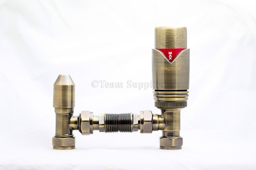 Antikes messing thermostat - messing,