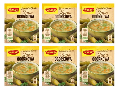 Winiary gurken suppe pulver - winiary, 6x