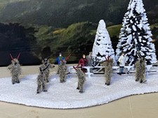 Spur H0 Diorama, Perchtenlauf