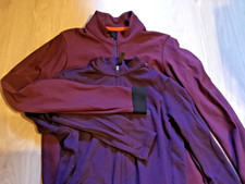 dhb 2 Damen Rennrad Fahrrad Langarm Aeron Thermo Merino Trikot lila GrXS S 34 36