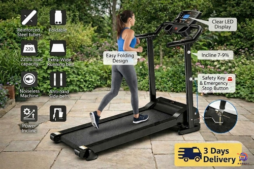 Laufband faltbar laufen - faltbar, gehen