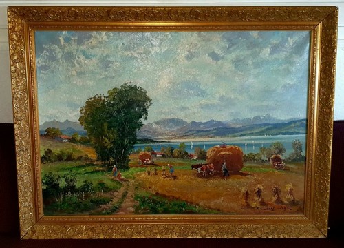 ölgemälde auf leinwand von - auf,