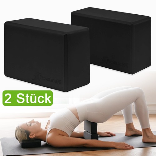 Yoga block 2er set rosenrot - 2er,
