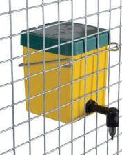 5 x Kaninchentränke  Nagertränke Hasentränke Trinkflasche 0,5 Liter gelb