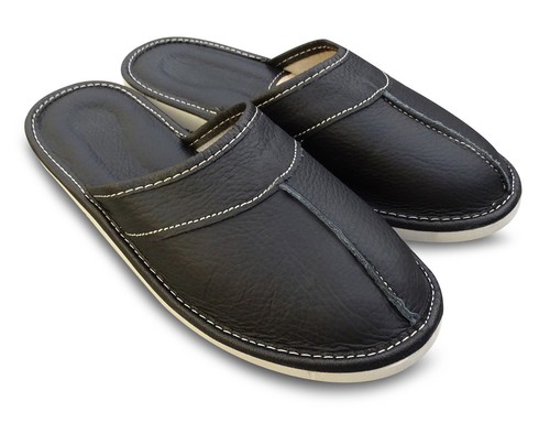 Damen leder hausschuhe - damen,