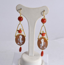 Ohrringe aus Silber 925 Golden