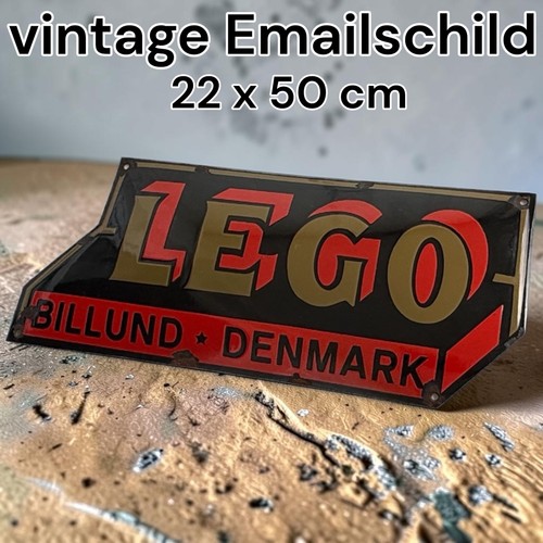 Vintage alt lego emaille - alt,