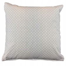 Kissenbezug 70x80 Grau Punkte