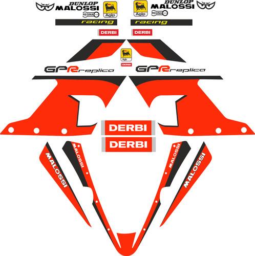 Kit kompatibel mit derbi - kompatibel, gpr