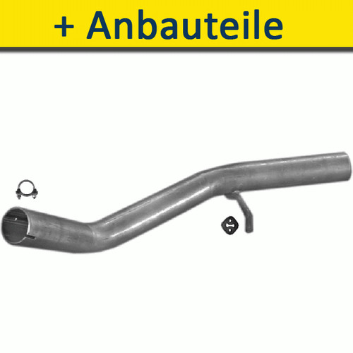 Endrohr mit montagesatz - montagesatz, für