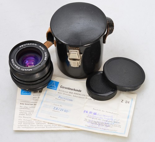 Pentacon auto 29 multi - 2,8/29,