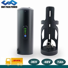 UPP Trinkflaschen Batterie eBike Akku 36V 10,5Ah 9Ah 48V 7Ah Li-Ion Pedelec Akku