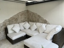 __UNOPIU exkl. Loungemöbel 3 tlg. Set AGORA WaProLace Outdoor __