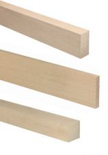 Holzstab Leiste Buchen-Stäbe Bastelholz Werkholz natur Flach Leisten Stab eckig