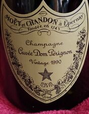 Moet et Chandon Champagne Dom Pèrignon 1990 Vintage leere Flasche für Show Deko