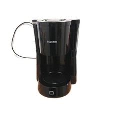 SEVERIN KA 4815 Kaffeemaschine schwarz 10 Tassen Glaskanne Gemahlener Filterkaff