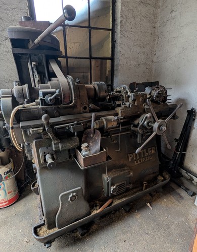 Pittler revolver drehbank - revolver,