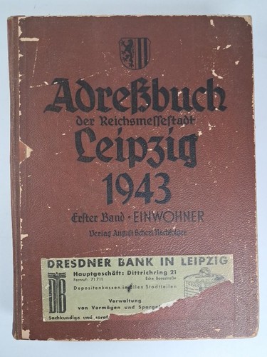 Buch adreßbuch der - adreßbuch,