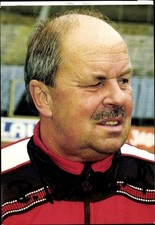 Autogrammkarte Betreuer Frank