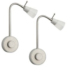 2x LED Steckdosenlampe