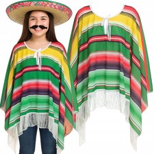 Kostüm Poncho Umhang für