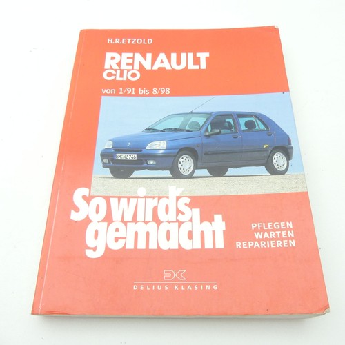 Renault clio werkstatthandbuch - clio,