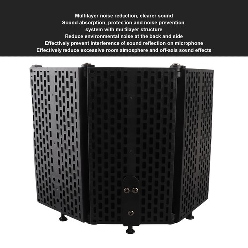 Microphone isolation shield - microphone,