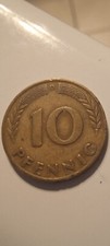 10 Pfennig bdl 1950 D ,ein