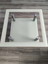 Glastisch Couchtisch 80x80x42,5
