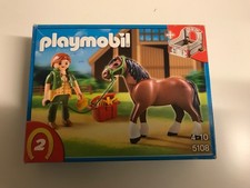 Playmobil 5108 Shire Horse vollständiges Set