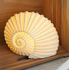 LED Muschel "white" Porzellan