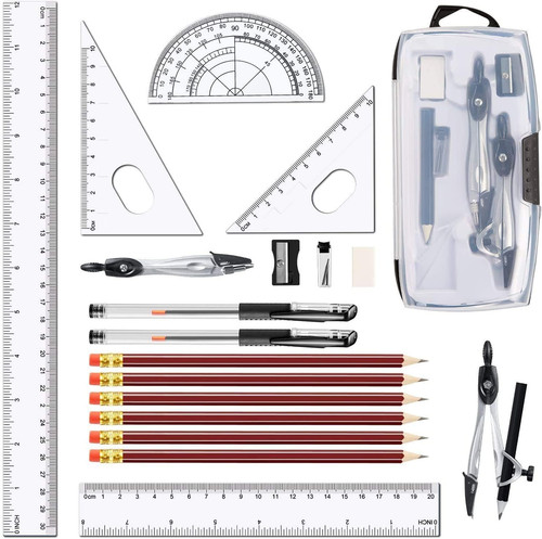 Stück geometrie schulset - 20,