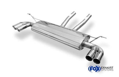 Fox sportauspuff edelstahl - fox,