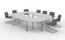 Konferenztisch Köln Tisch 320x240cm Besprechungstisch Seminartisch Meetingtisch