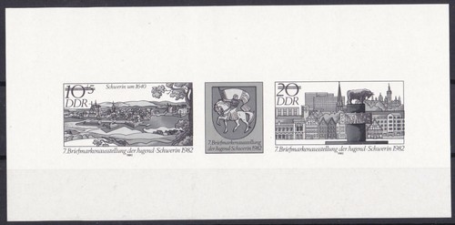 Ddr 1981 2 schwarzdrucke - ddr,