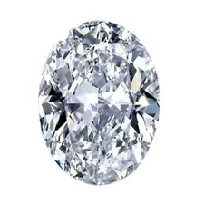 Lab grown cvd - diamant, oval