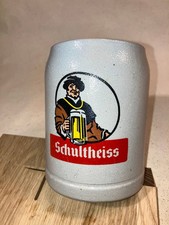 Bierkrug Steinkrug Schultheiss