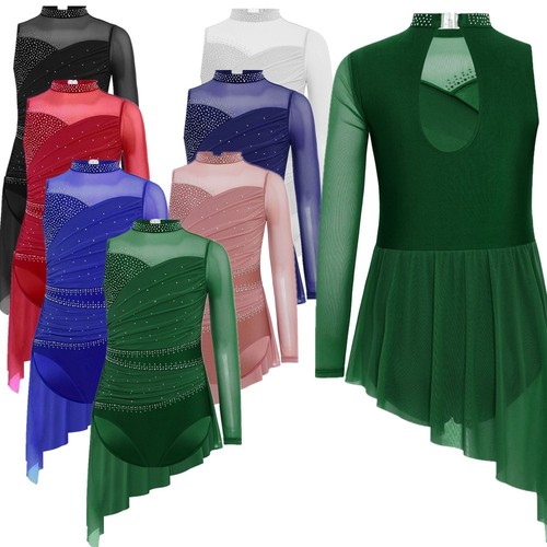 Mädchen tanzkleid flüssig - tanzkleid,