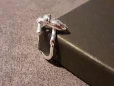 Ring 925 Silber Mit Katze